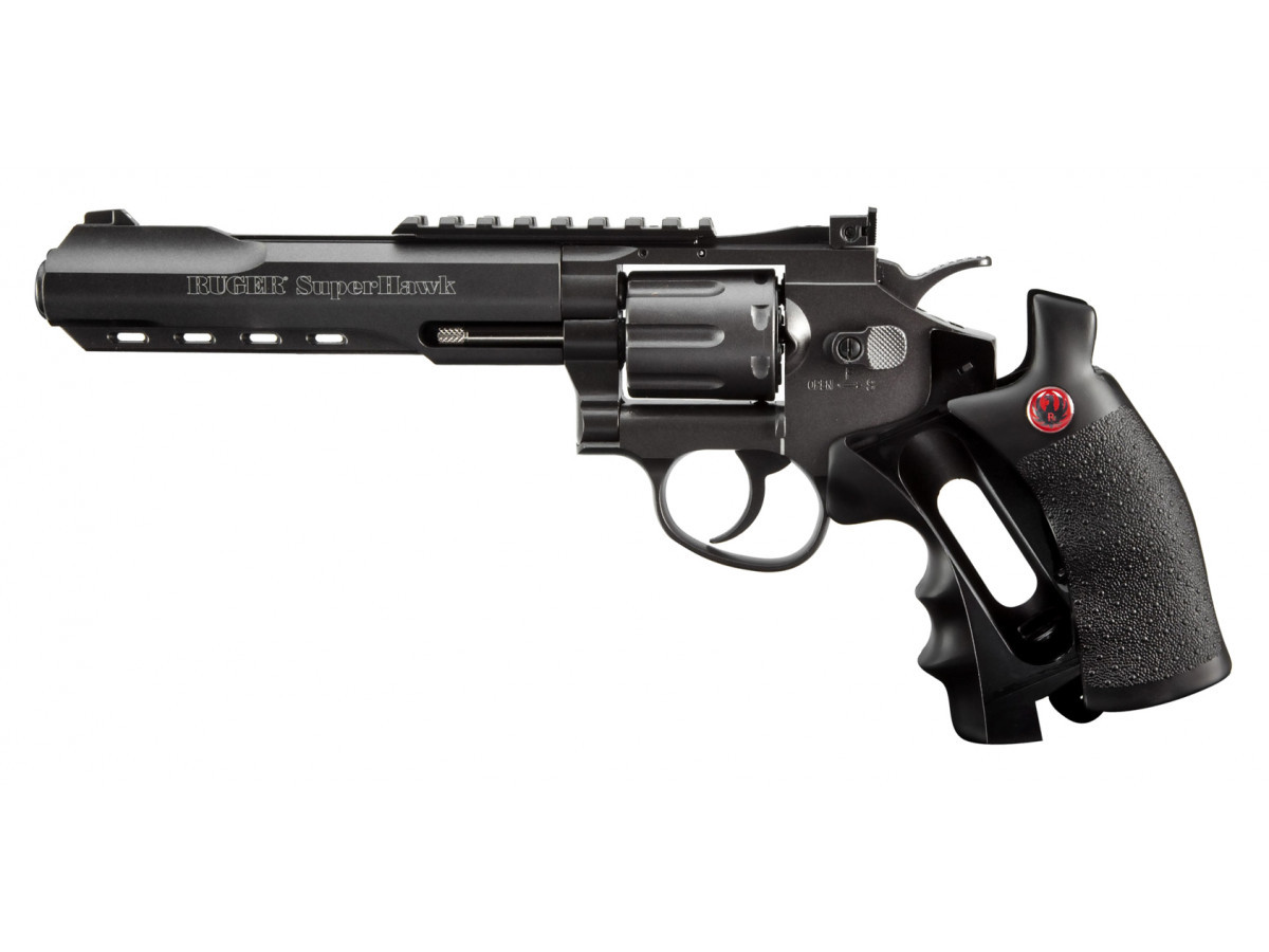 Fotografia: Airsoft. revolver Ruger SuperHawk 6", kal. 6mm, CO2
