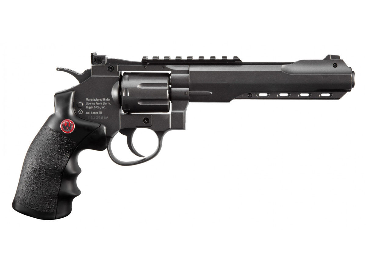 Fotografia: Airsoft. revolver Ruger SuperHawk 6", kal. 6mm, CO2