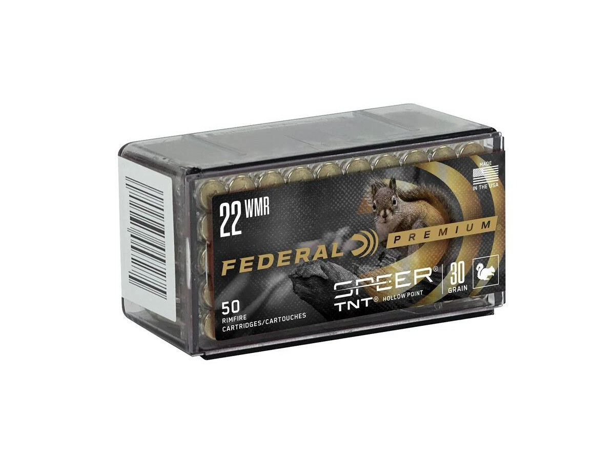 .22WMR Federal Premium V-Shok 30gr/1,94g Speer TNT HP (P765)