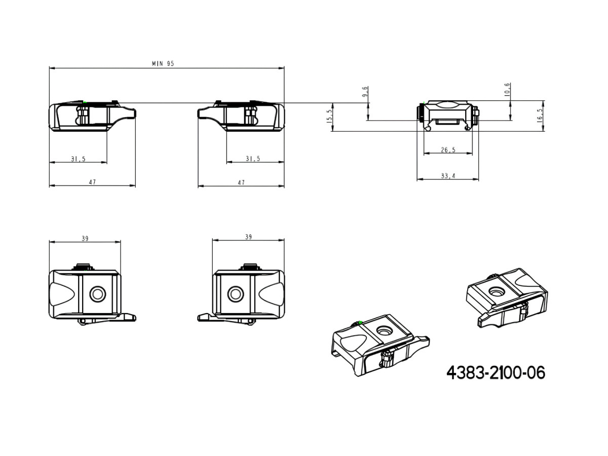 Fotografia: Základňa JKN Hunter UNI dvojdielna