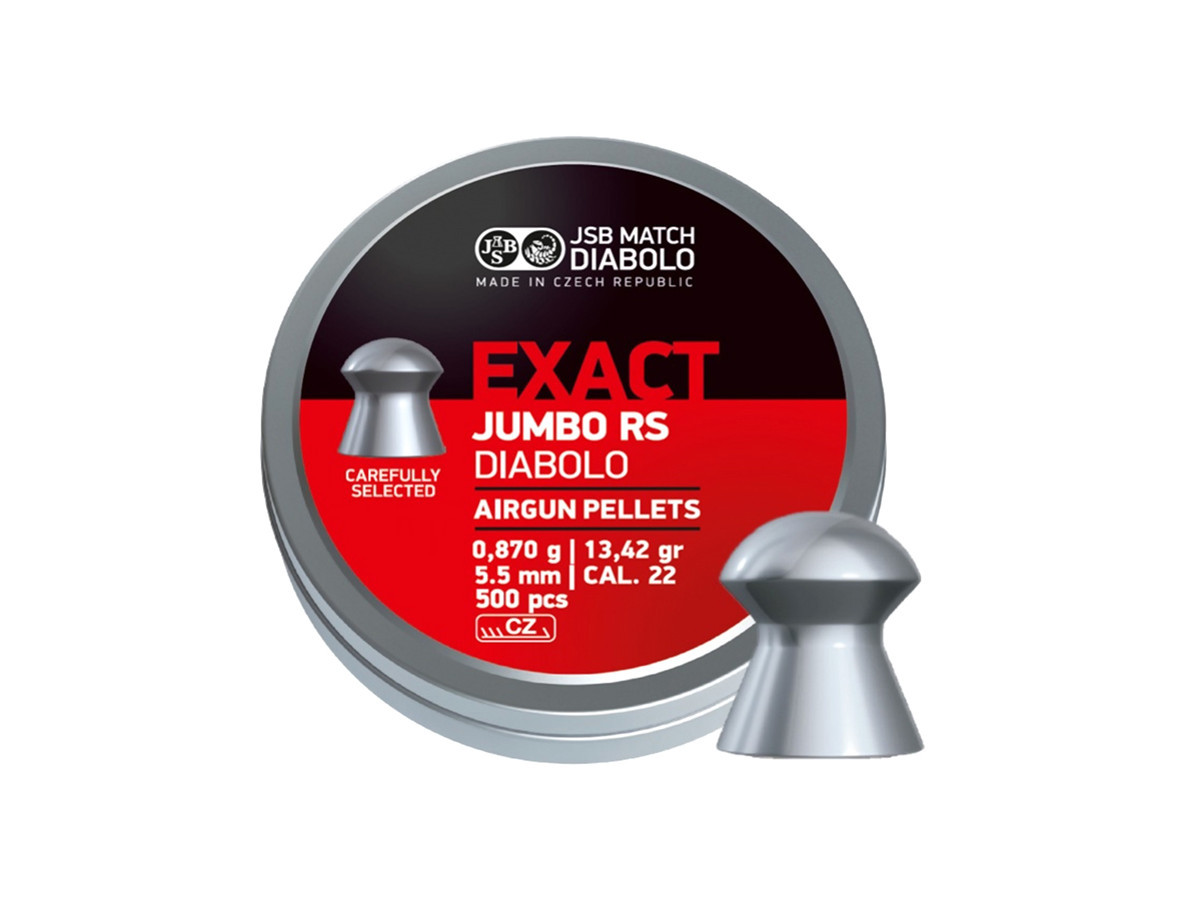 JSB Exact Jumbo RS 5,52mm, 500ks