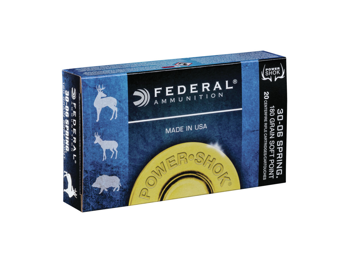 .30-06Spr. Federal Power-Shok 180gr/11,66g SP (3006B)