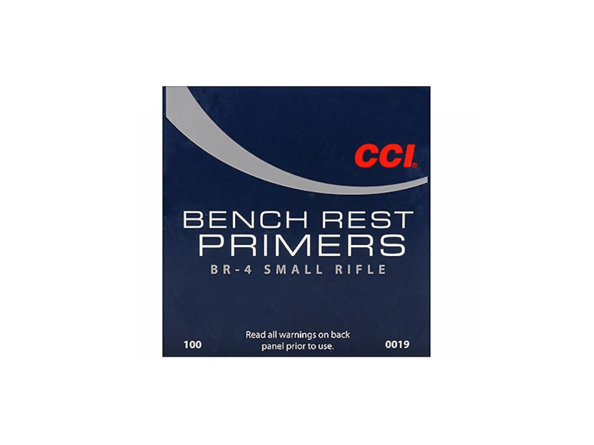Zápalky CCI Bench Rest BR-4 Small Rifle, 100ks (19EU)