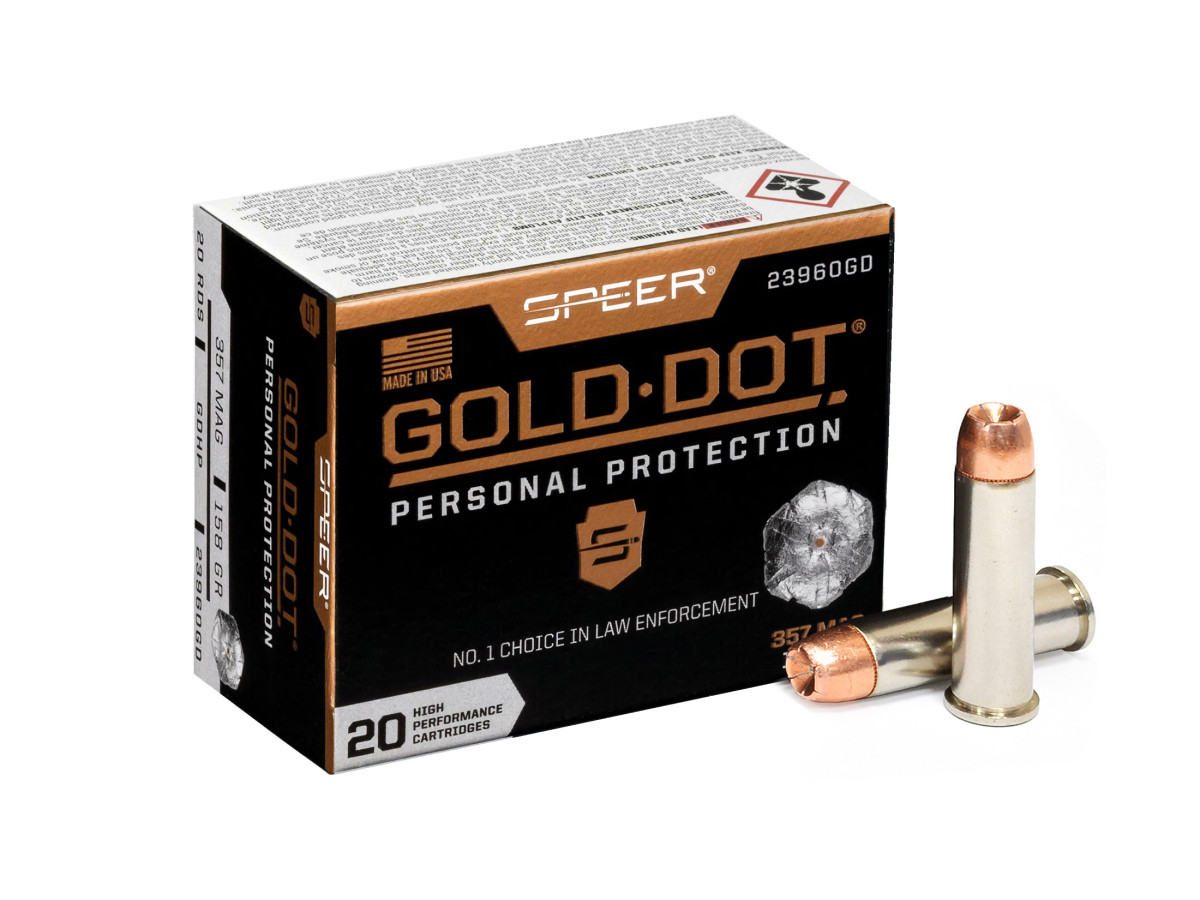 .357Mag. Speer Gold Dot 158gr/10,24g JHP (23960GD)
