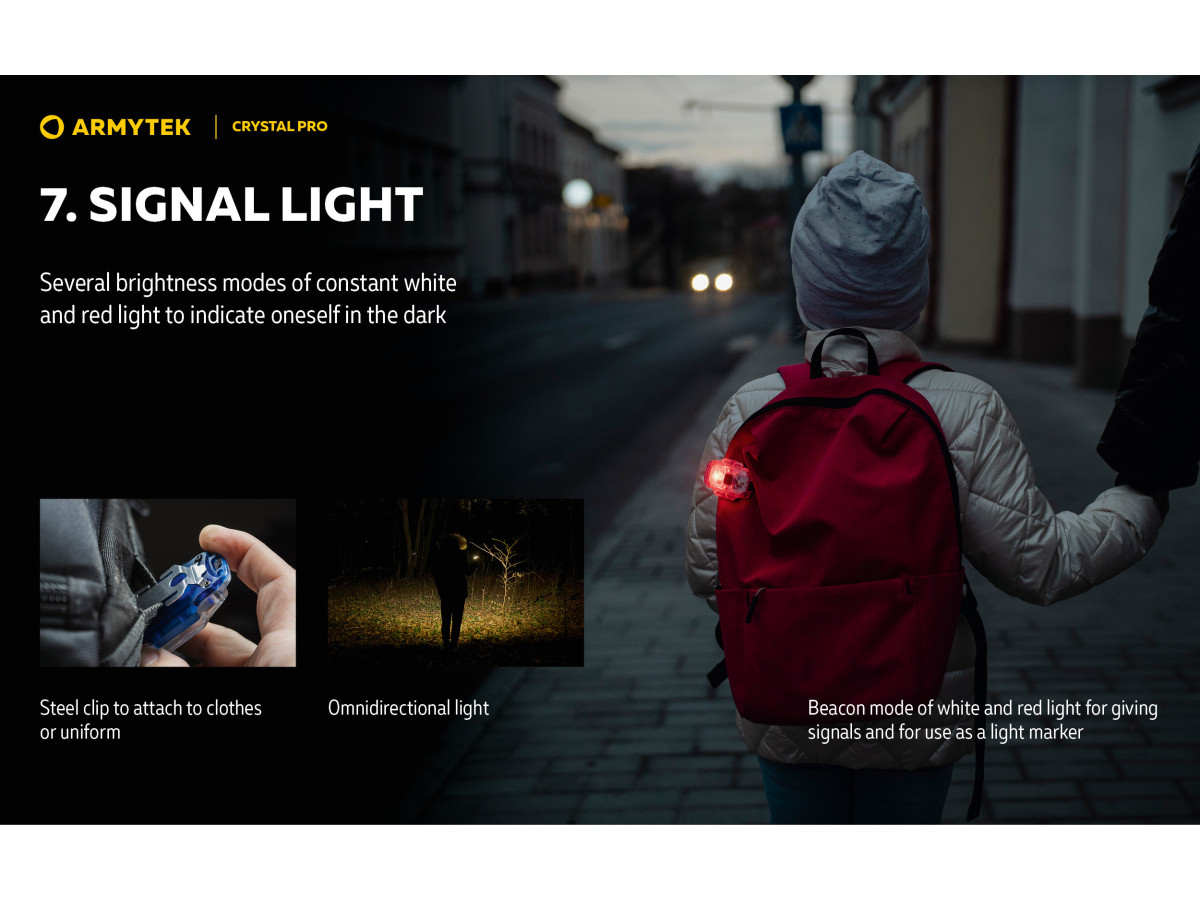 Fotografia: Armytek Crystal PRO Grey 220lm