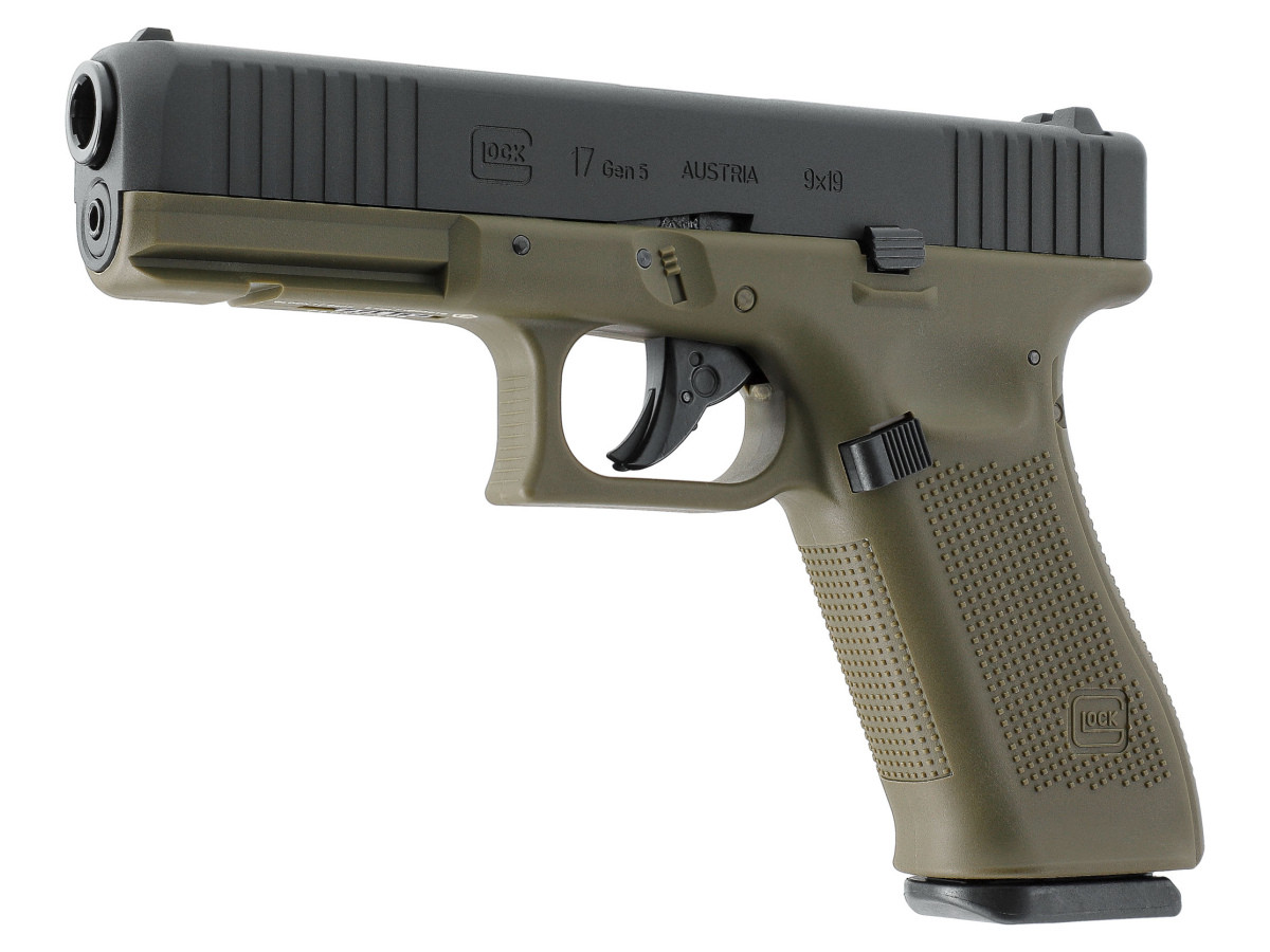 Fotografia: Pištoľ CO2 GLOCK 17 Gen5, kal. 4,5mm BB, green