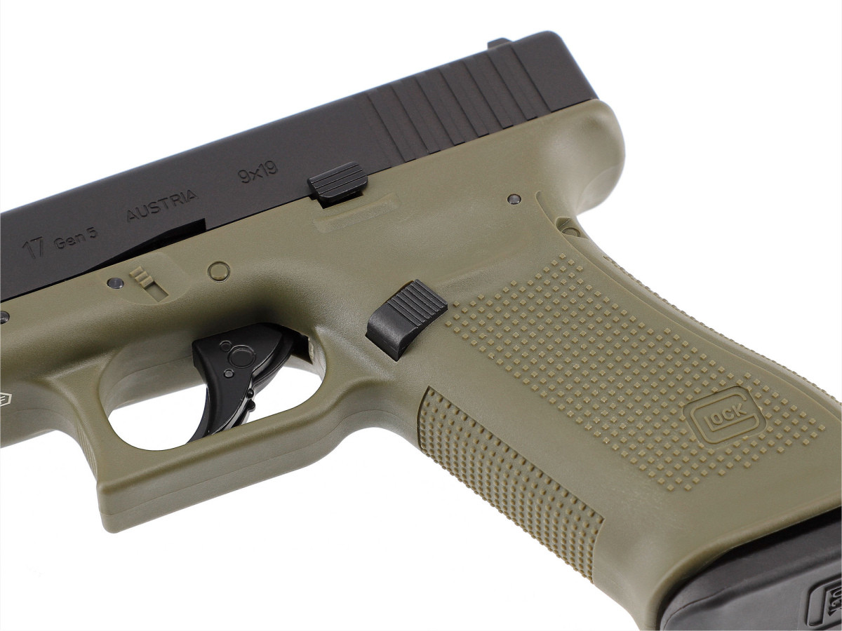 Fotografia: Pištoľ CO2 GLOCK 17 Gen5, kal. 4,5mm BB, green