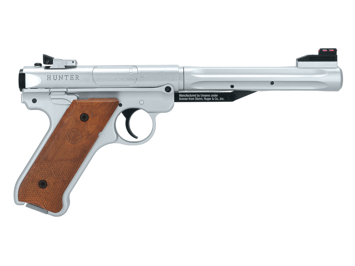 Fotografia: Vzduchová pištoľ Ruger Mark IV Stainless, kal. 4,5mm
