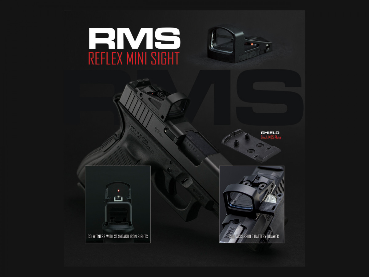 Fotografia: Shield Reflex Mini Sight Draw, 4 MOA, Glass Lens