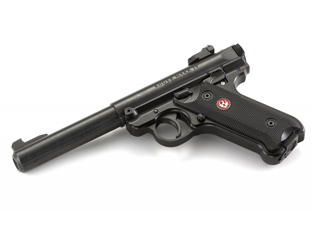Fotografia: Ruger Mark IV Target 40101, kal. .22LR