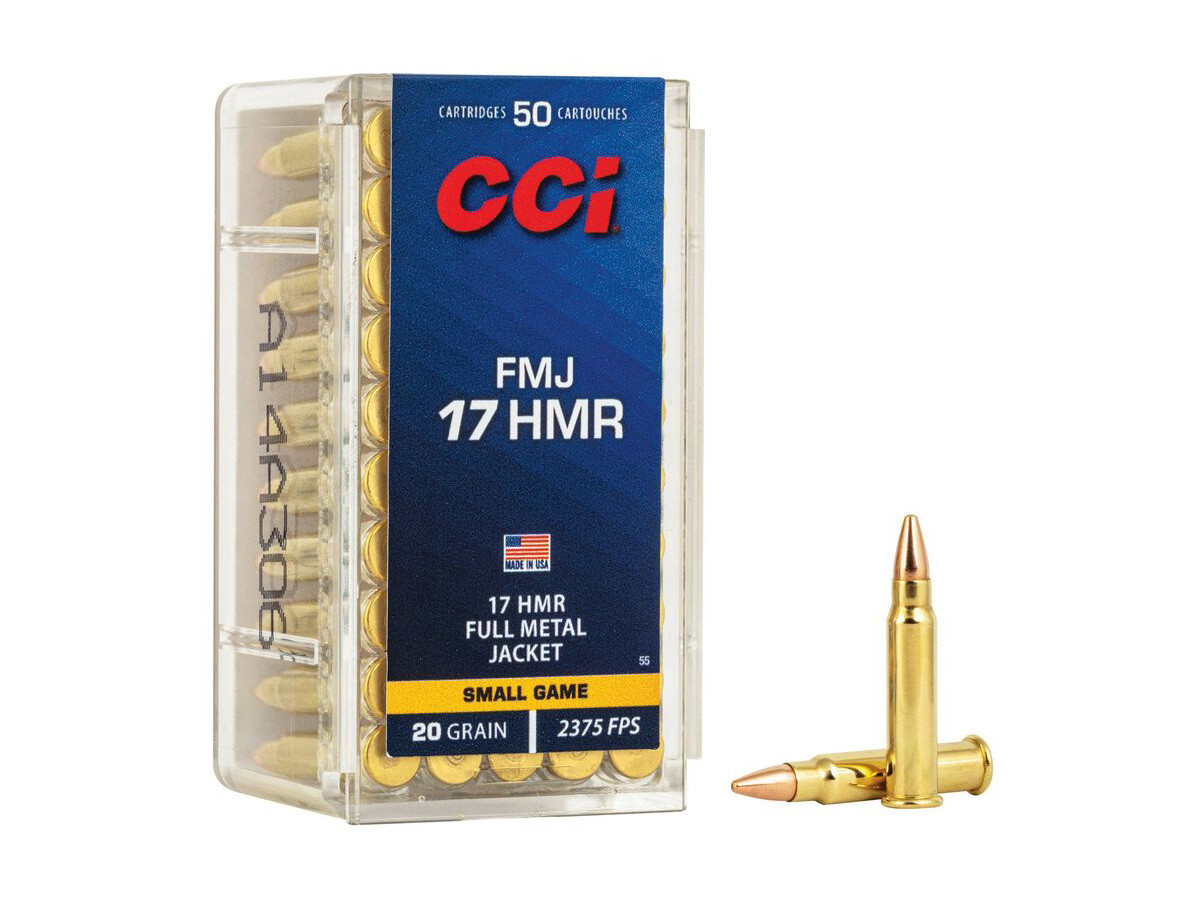 .17HMR CCI FMJ 20gr/1,30g FMJ (0055)