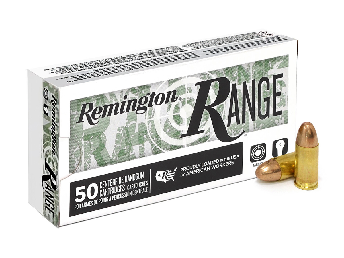 9mm Luger Remington Range 124gr/8,04g FMJ (R27780)
