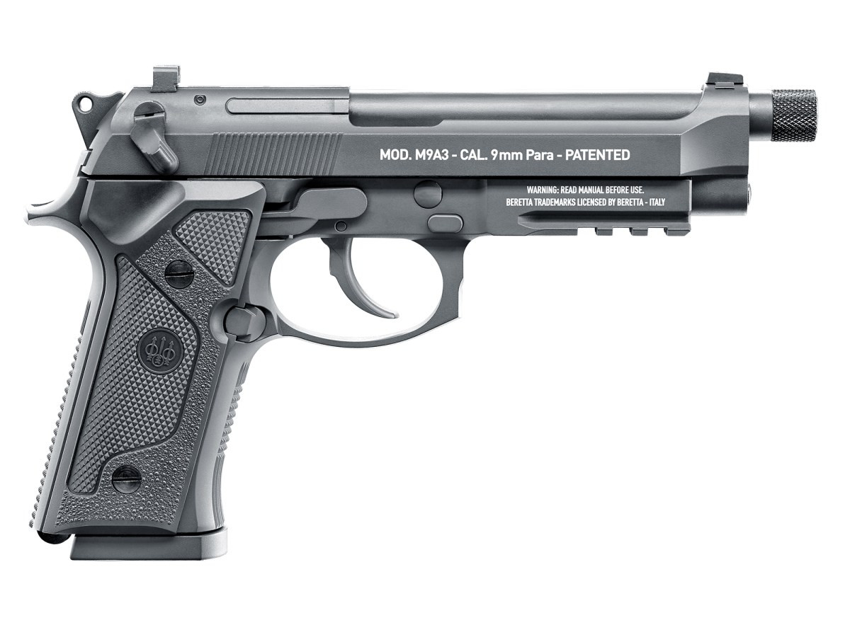 Fotografia: Pištoľ CO2 Beretta M9A3 FM Black, kal. 4,5mm BB