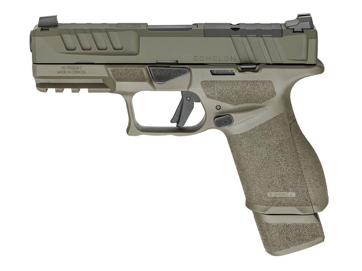 Fotografia: Pištoľ ECHELON 4.0C OD GREEN, 9x19