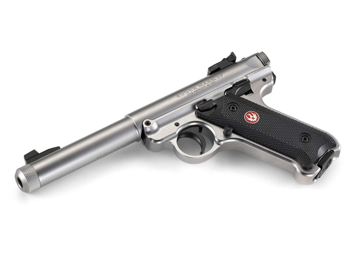 Fotografia: Ruger Mark IV Target 40126, kal. .22LR