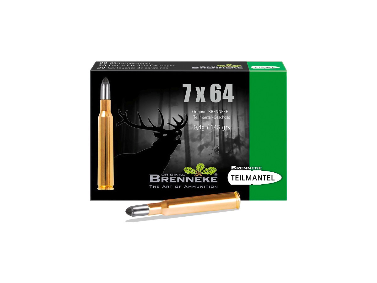 Brenneke 7x64 Teilmantel 9,4g
