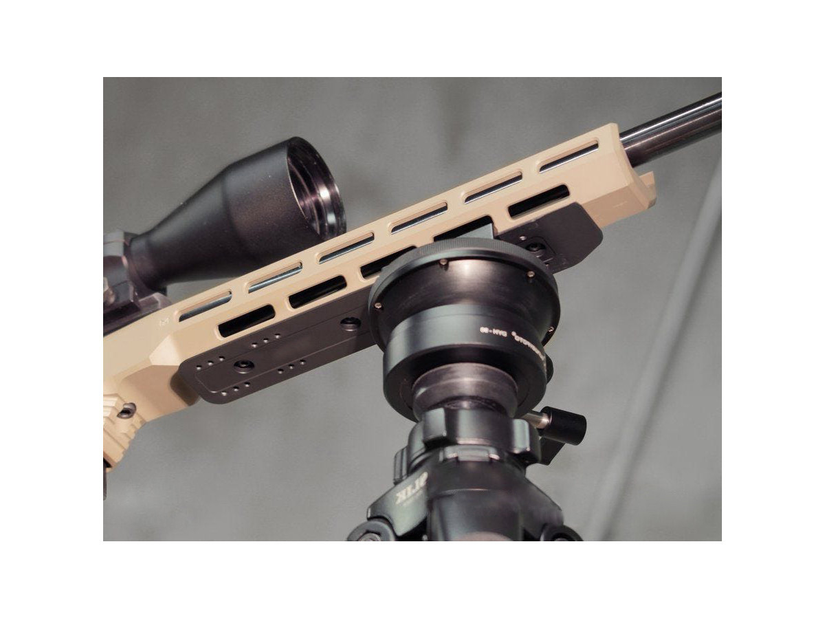 Fotografia: Lišta ARCA pre bipod na S20 Precision a T3x TAC A1, L