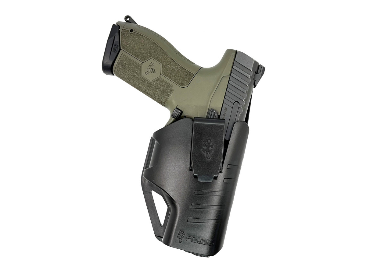 Fotografia: SWC, puzdro pre Springfield ECHELON, Ruger American Pistol, Beretta APX a iné, na vnútorné nosenie