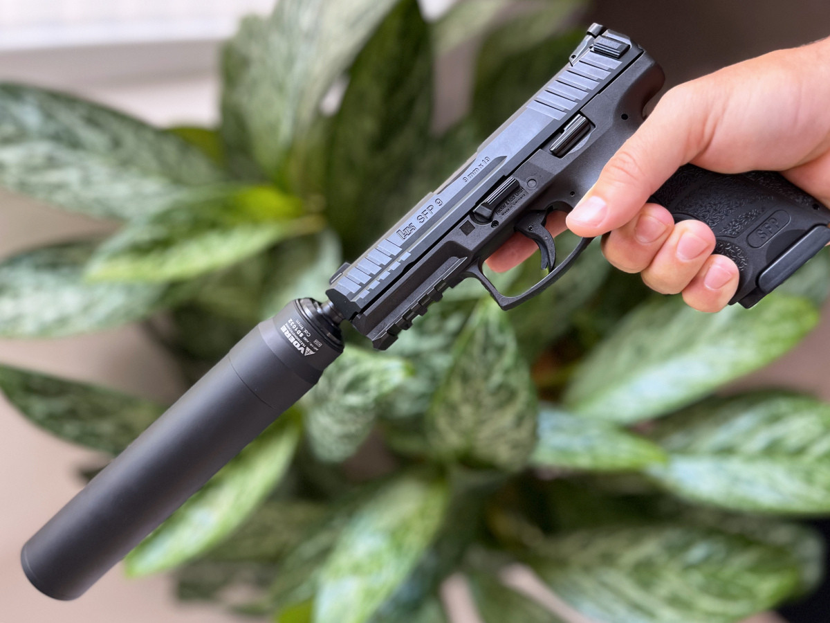 Fotografia: Akciový set HK SFP9 SD, kal. 9x19 + Tlmič Voere