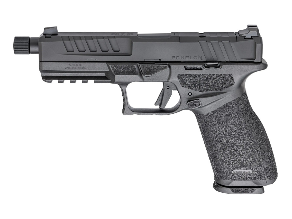 Fotografia: Pištoľ ECHELON 4.5F Threaded, 3-Dot Tritium, 9x19