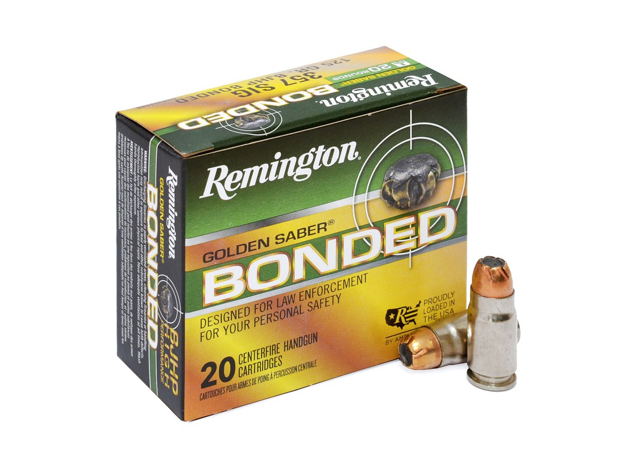.357Sig Remington Golden Saber Bonded 125gr/8,10g JHP (29407)