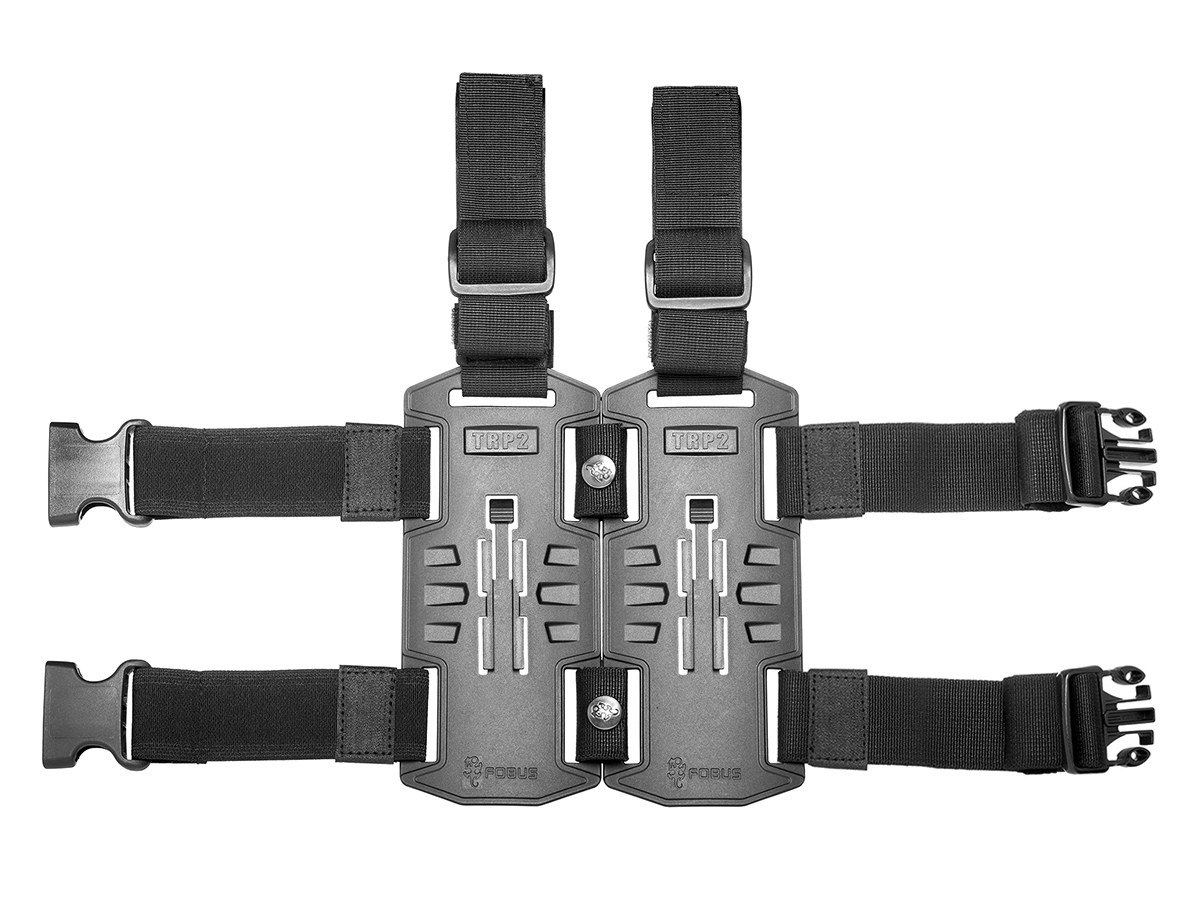 Fotografia: TRP22, platforma QuickLock pre nosenie zbrane na stehne