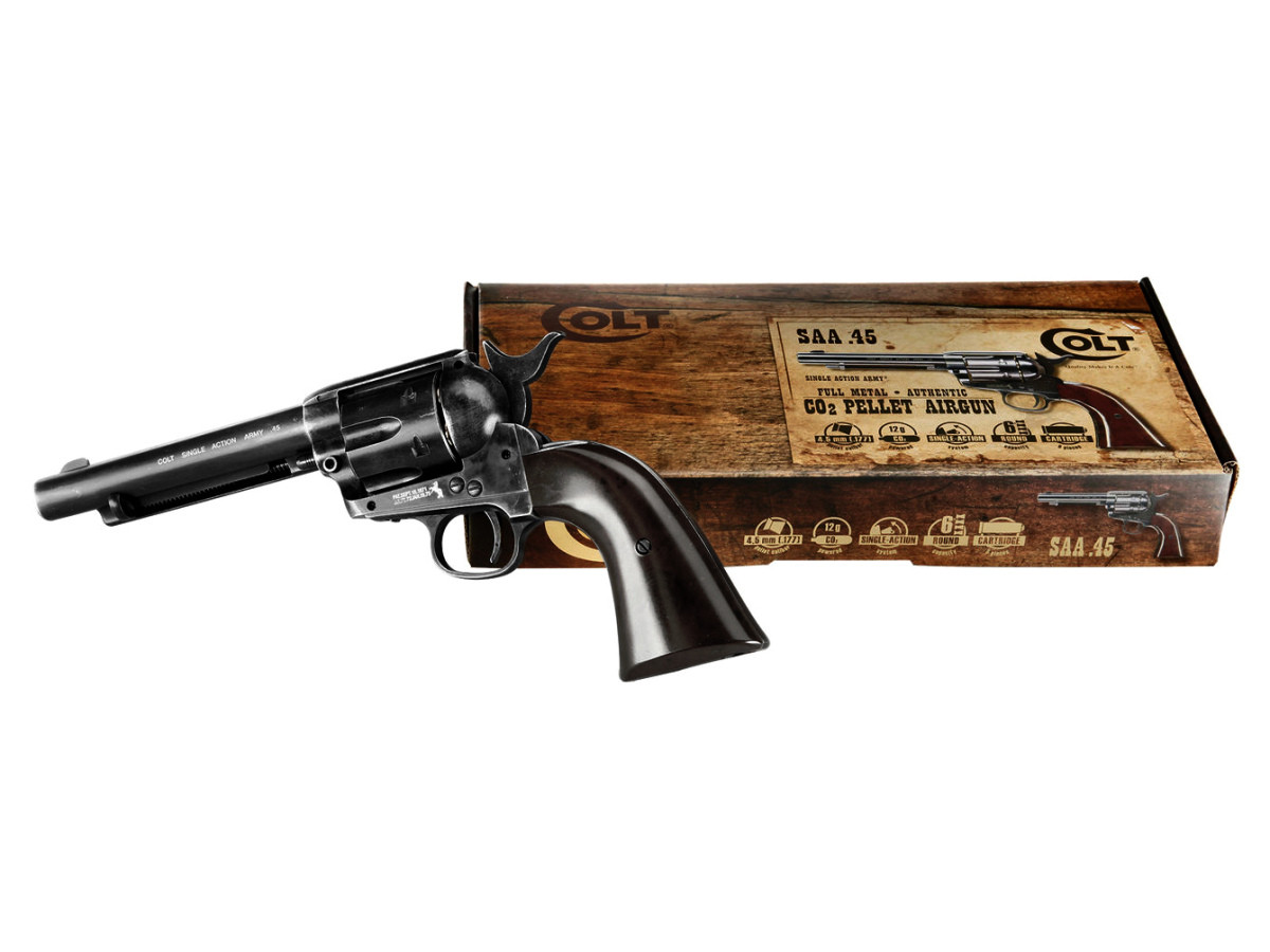 Fotografia: Revolver CO2 Colt SAA .45-5.5" antique, kal. 4,5mm diab.