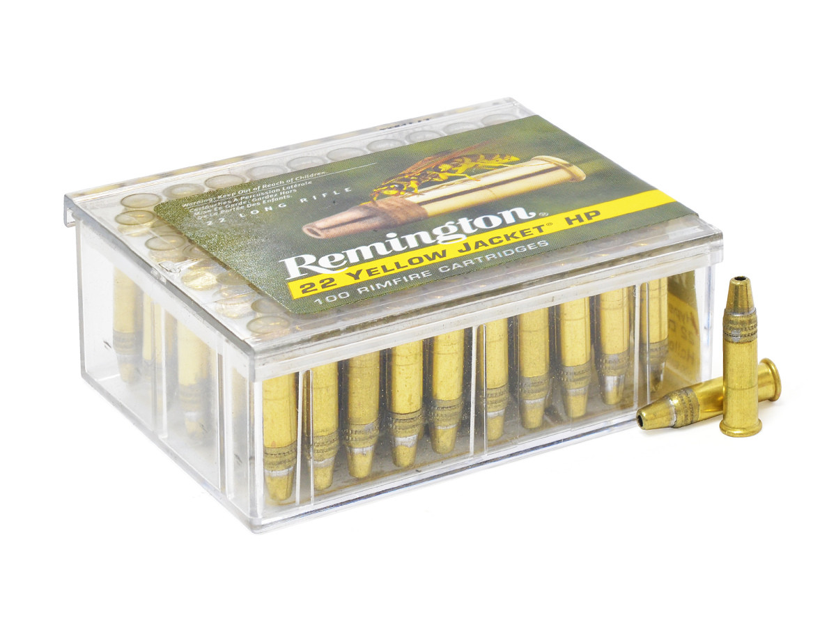 .22LR Remington 22 Yellow Jacket 33gr/2,14g, Plated Truncated Cone HP, 100ks (21280)