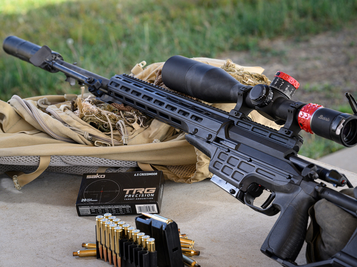 Fotografia: Sako TRG 22 A1, kal. 6,5 Creedmoor, Graphite Black (NS PHO FS 26in MT5/8-24)