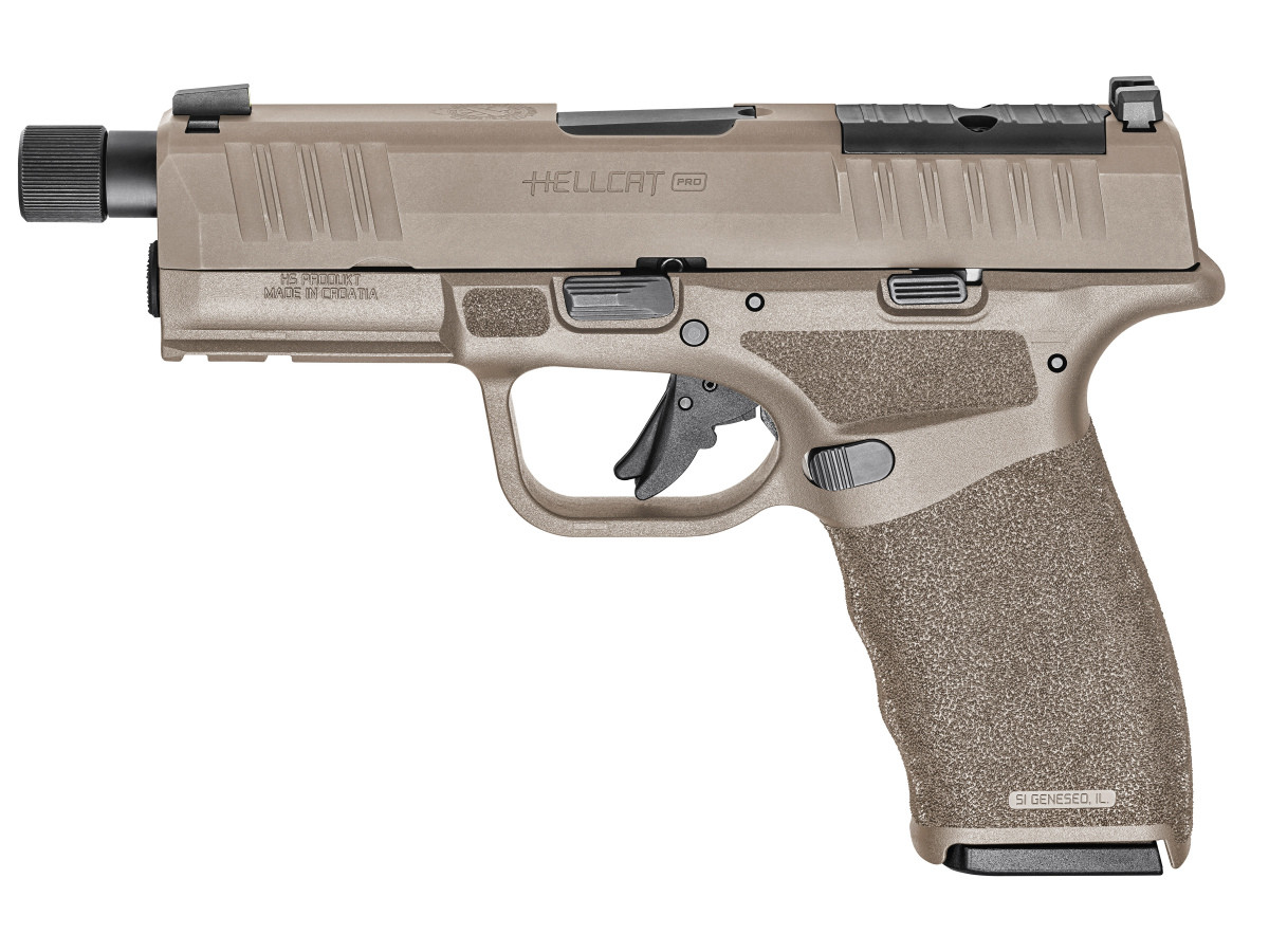 Fotografia: Pištoľ HELLCAT PRO OSP Threaded Desert AFDE, 9x19