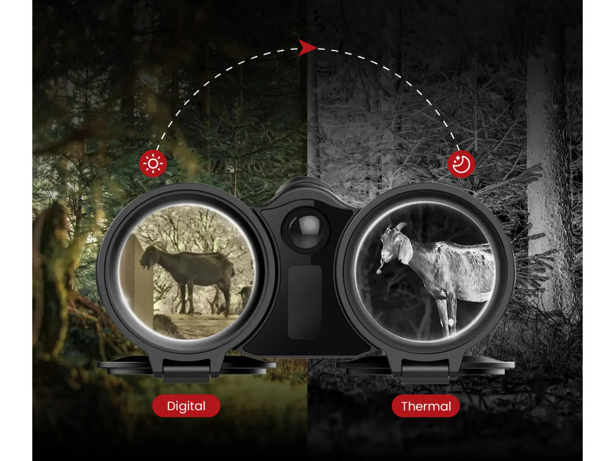 Fotografia: Multispektrálny fúzny binokulár Guide TN650M 2.0