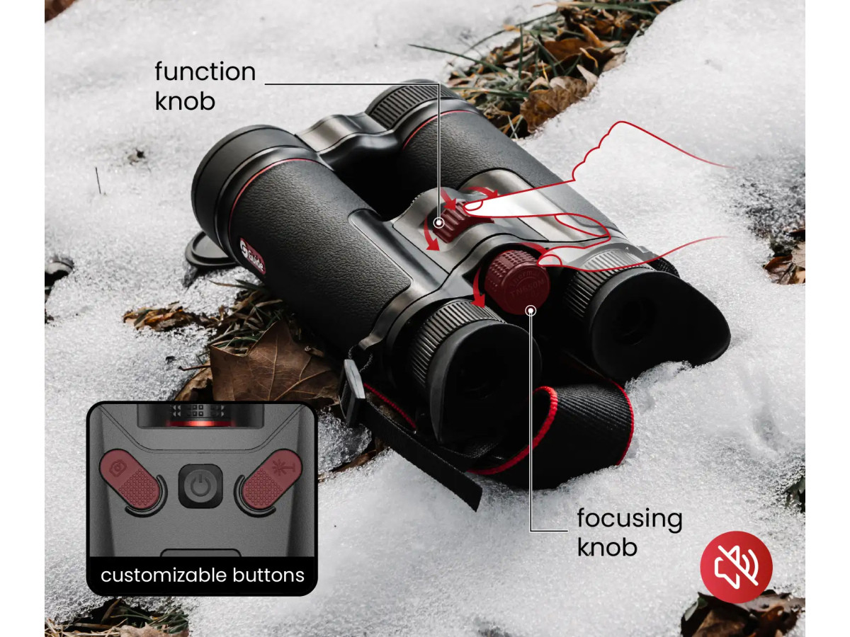 Fotografia: Multispektrálny fúzny binokulár Guide TN650M 2.0