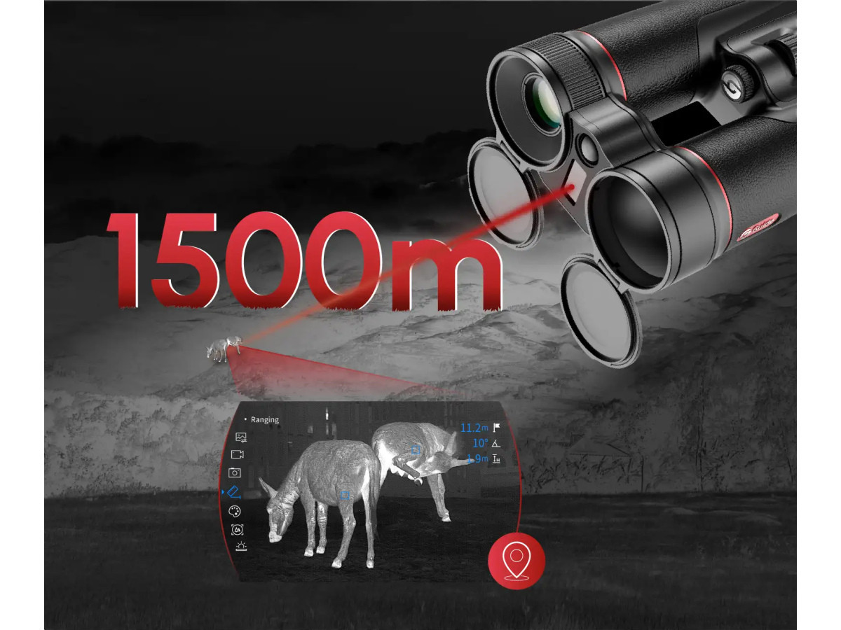 Fotografia: Multispektrálny fúzny binokulár Guide TN650M 2.0