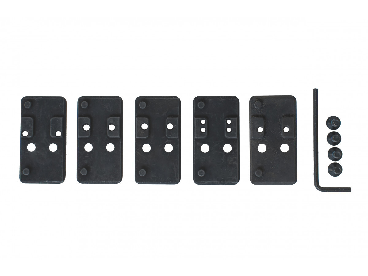 Fotografia: Pištoľ HK SFP9L-OR PB, kal. 9x19, s 5 montážnymi platničkami