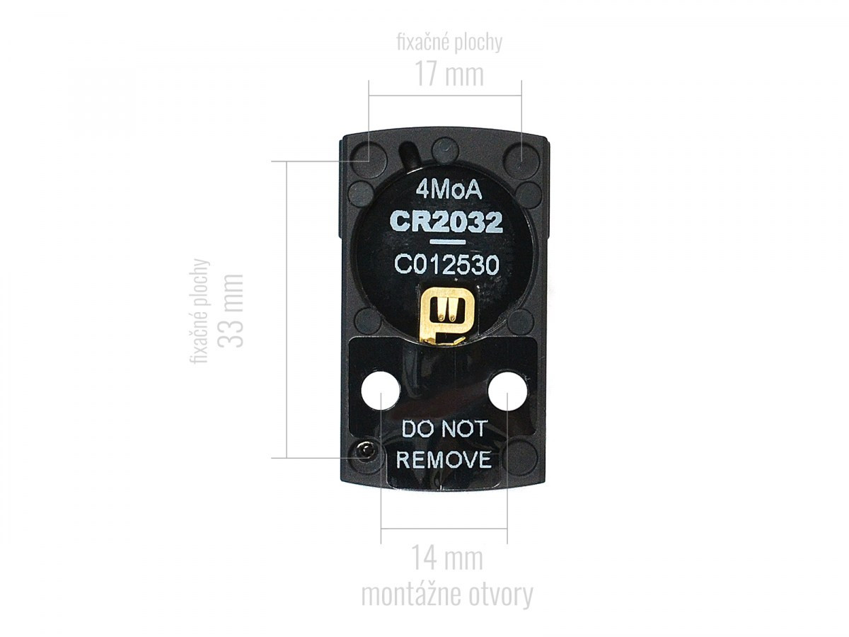 Fotografia: Shield Reflex Mini Sight Draw, 8 MOA, Glass Lens