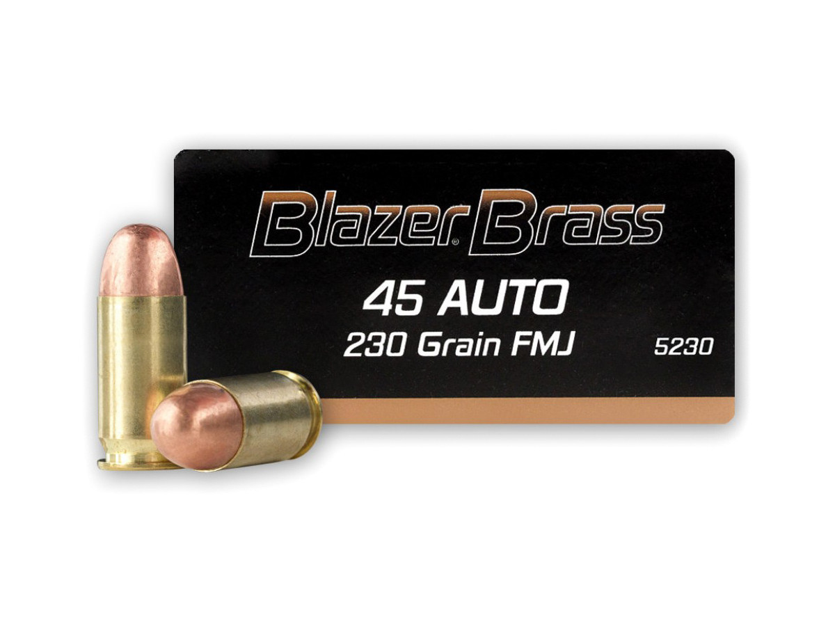 Fotografia: .45Auto Blazer 230gr/14,90g FMJ (5230)
