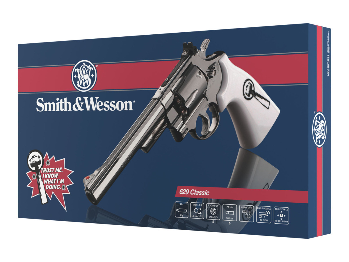 Fotografia: Revolver CO2 Smith & Wesson 629 Trust Me, kal. 4,5mm BB