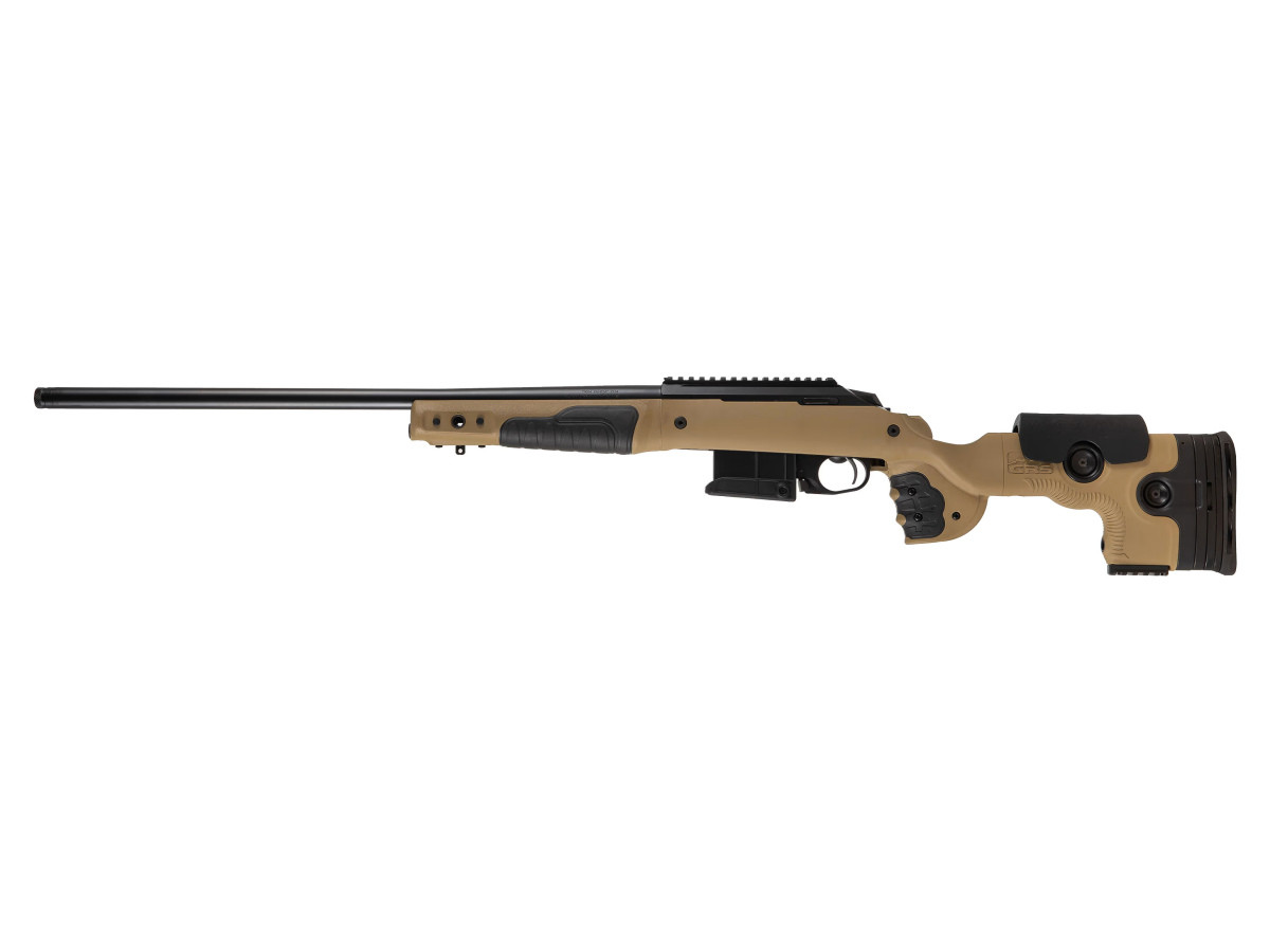 Fotografia: Tikka T3x CTR Bifrost GRS Coyote Brown, kal. 6,5 Creedmoor, (NS 10rd PICA 24in MT5/8-24)