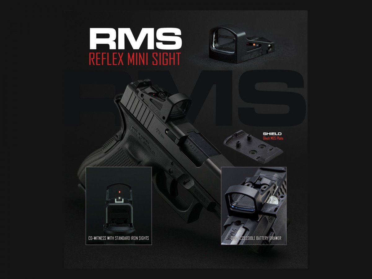 Fotografia: Shield Reflex Mini Sight Draw, 8 MOA, Glass Lens