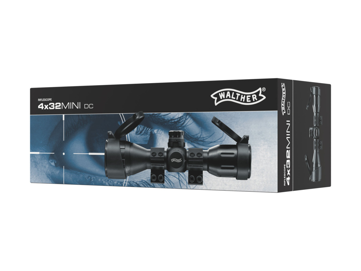 Fotografia: Puškohľad Walther 4x32 Mini DC CQB s montážou (11mm)