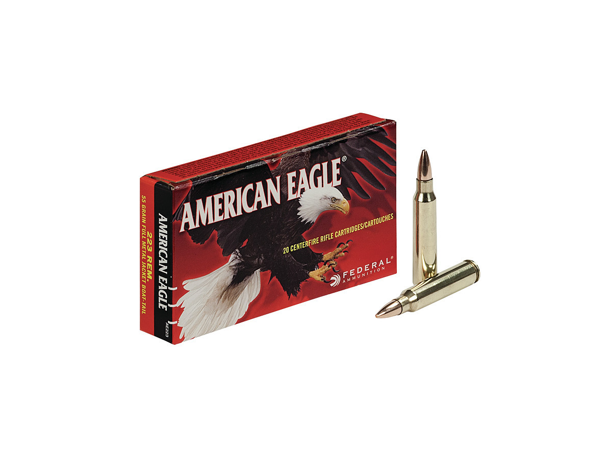 .223Rem. American Eagle 55gr/3,56g FMJ BT (AE223)