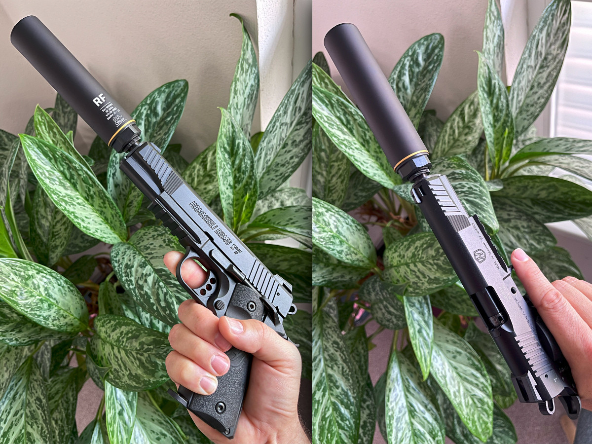 Fotografia: Akciový set Hammerli Forge H1 22 5" + Adaptér + Tlmič Stalon RF