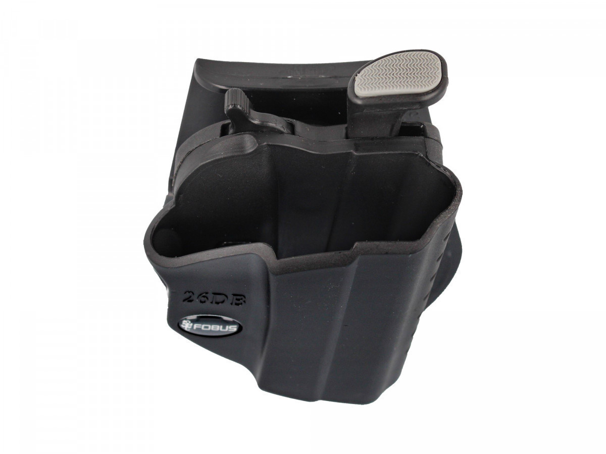 Fotografia: 26 DB, puzdro pre Glock 26/27, s pádlom, s poistkou