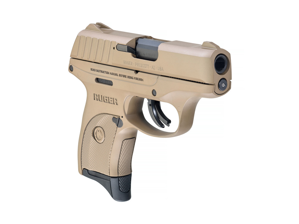 Fotografia: Ruger EC9s 3289 Brown, kal. 9mm Luger