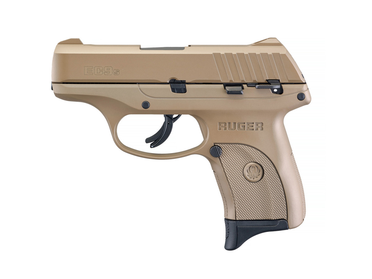 Fotografia: Ruger EC9s 3289 Brown, kal. 9mm Luger