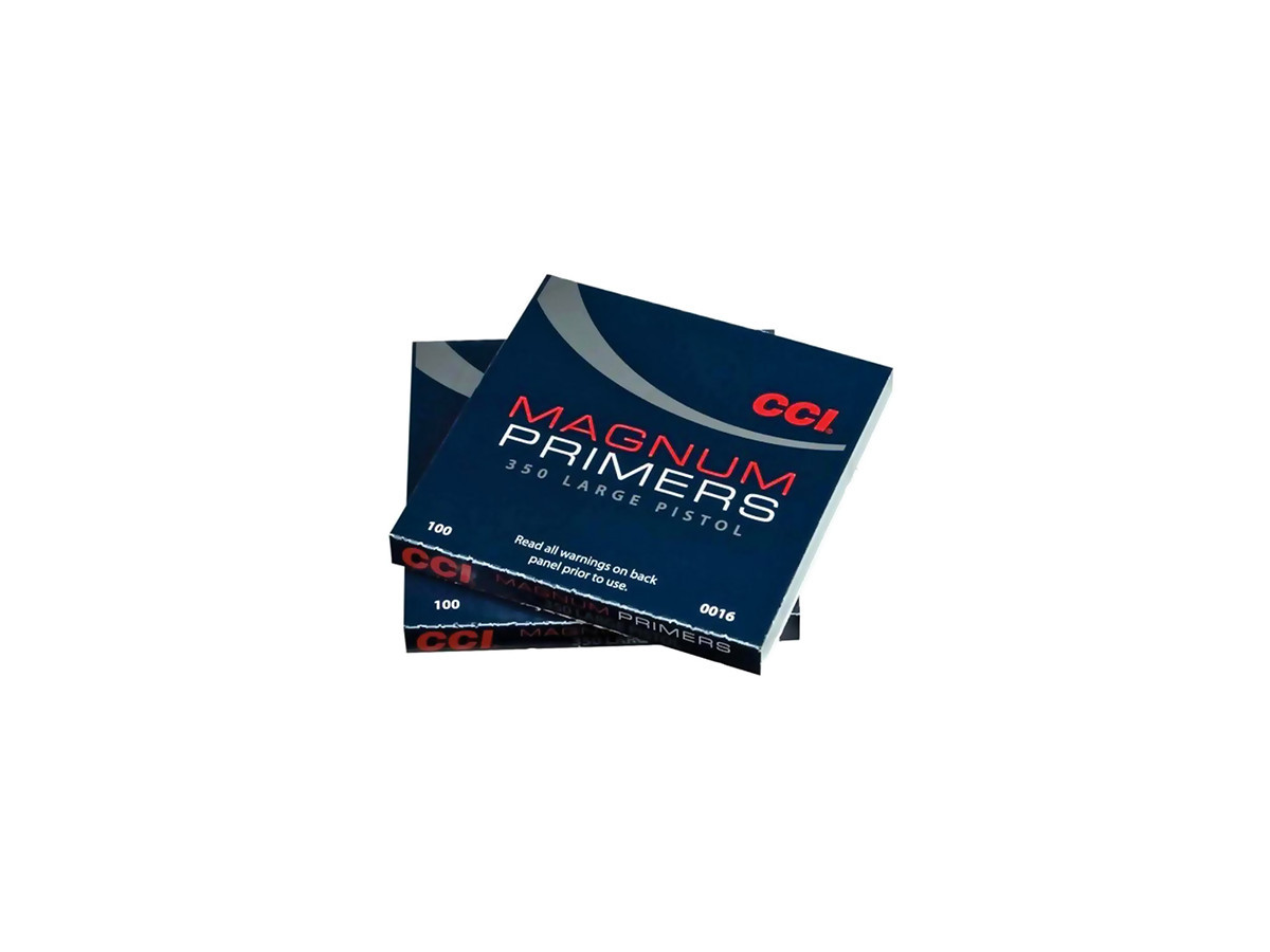 Fotografia: Zápalky CCI Magnum 350 Large Pistol, 100 ks (16EU)