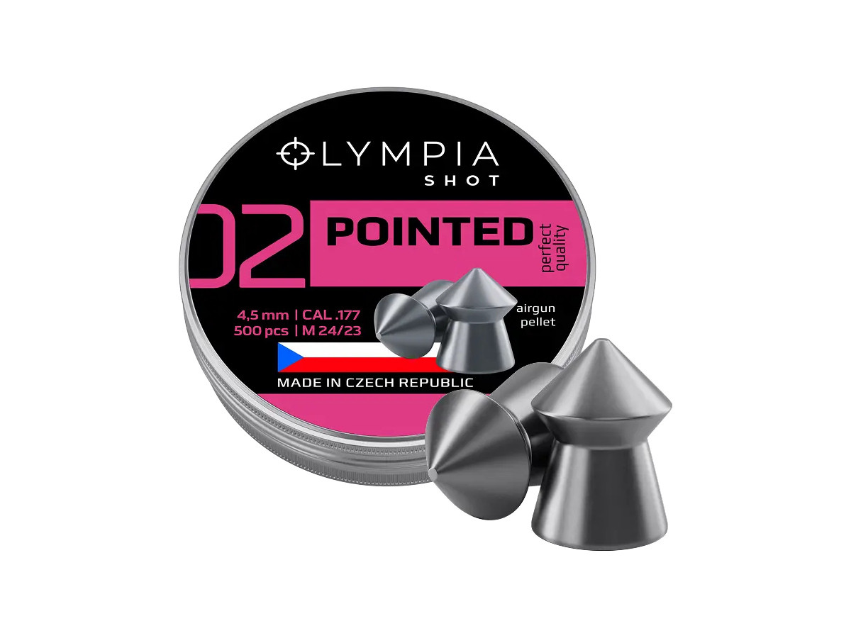 Olympia Shot POINTED 4,5mm 500ks