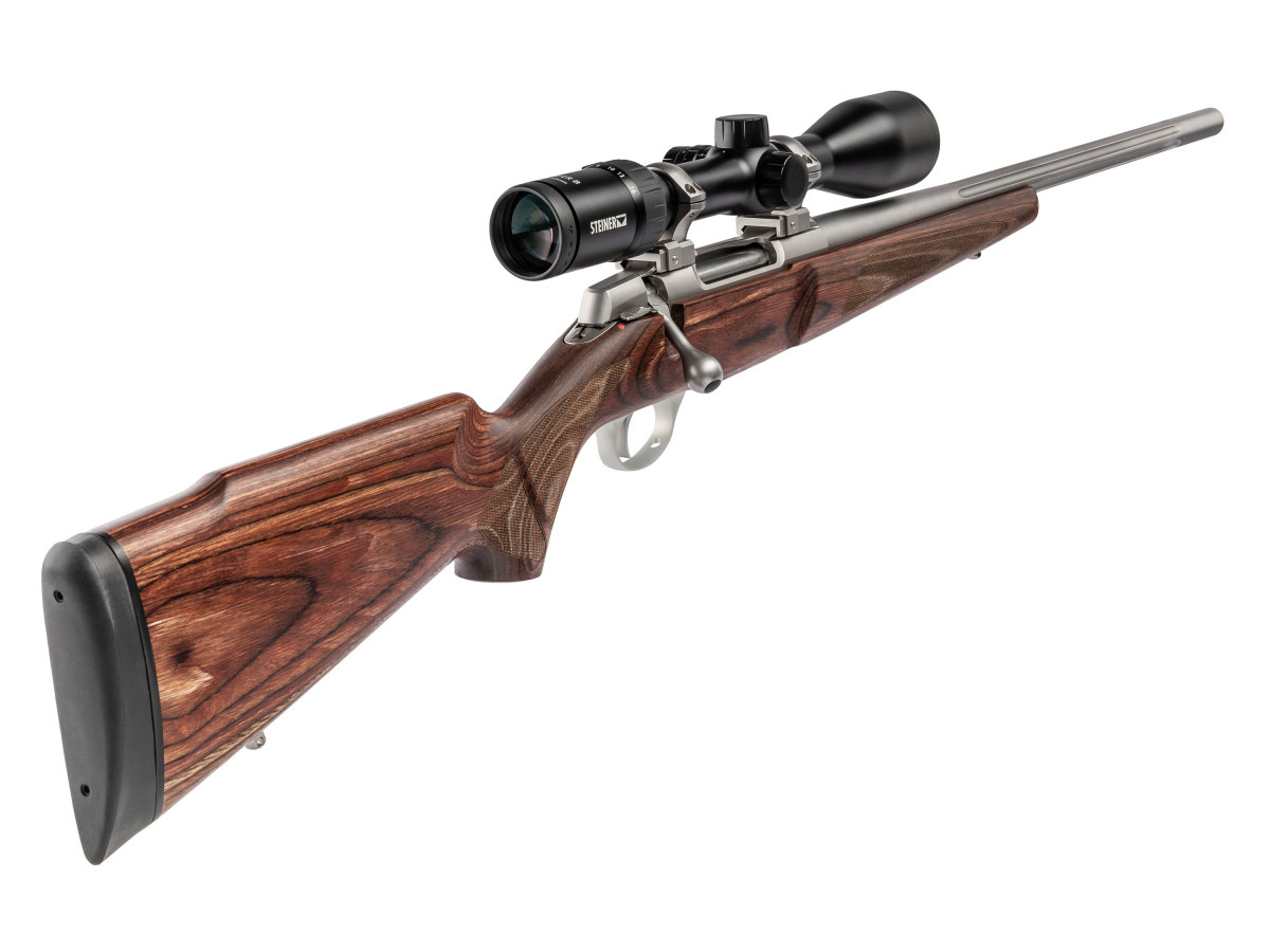 Fotografia: Sako 90 Varmint Laminated Stainless, kal. .22-250Rem (PICA NS DM ST SS FL 20in MT18x1)