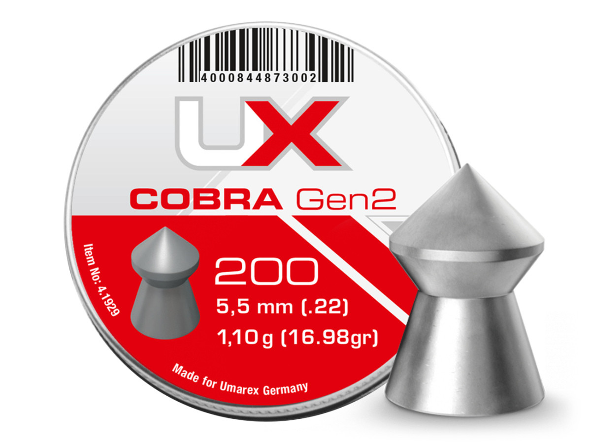 Diabolo UX Cobra Gen2 5,5mm 200ks