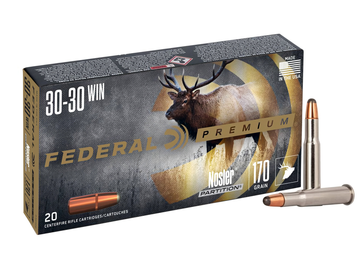 .30-30Win. Federal Premium Nosler Partition 170gr/11,02g (P3030D)
